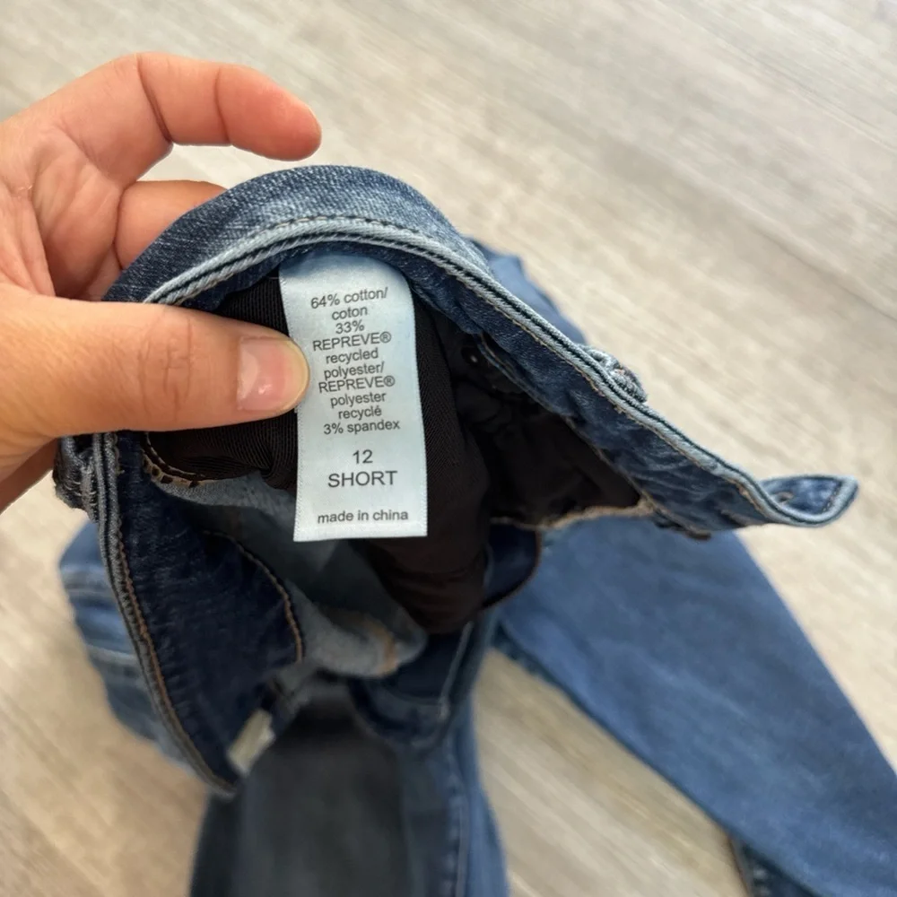 Maurices everflex m.jeans super skinny high rise Curvy blue jeans size 12 - Picture 3 of 8